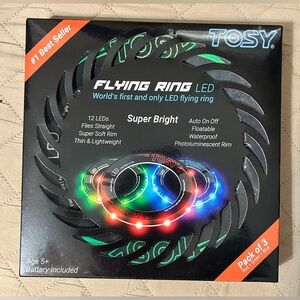 TOSY Flying Ring  LED - Pack of 3